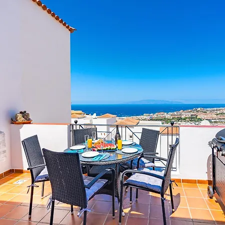 Bellarosa Sunset Ocean View In Costa Adeje With Airco, Garage Apartment Exterior photo