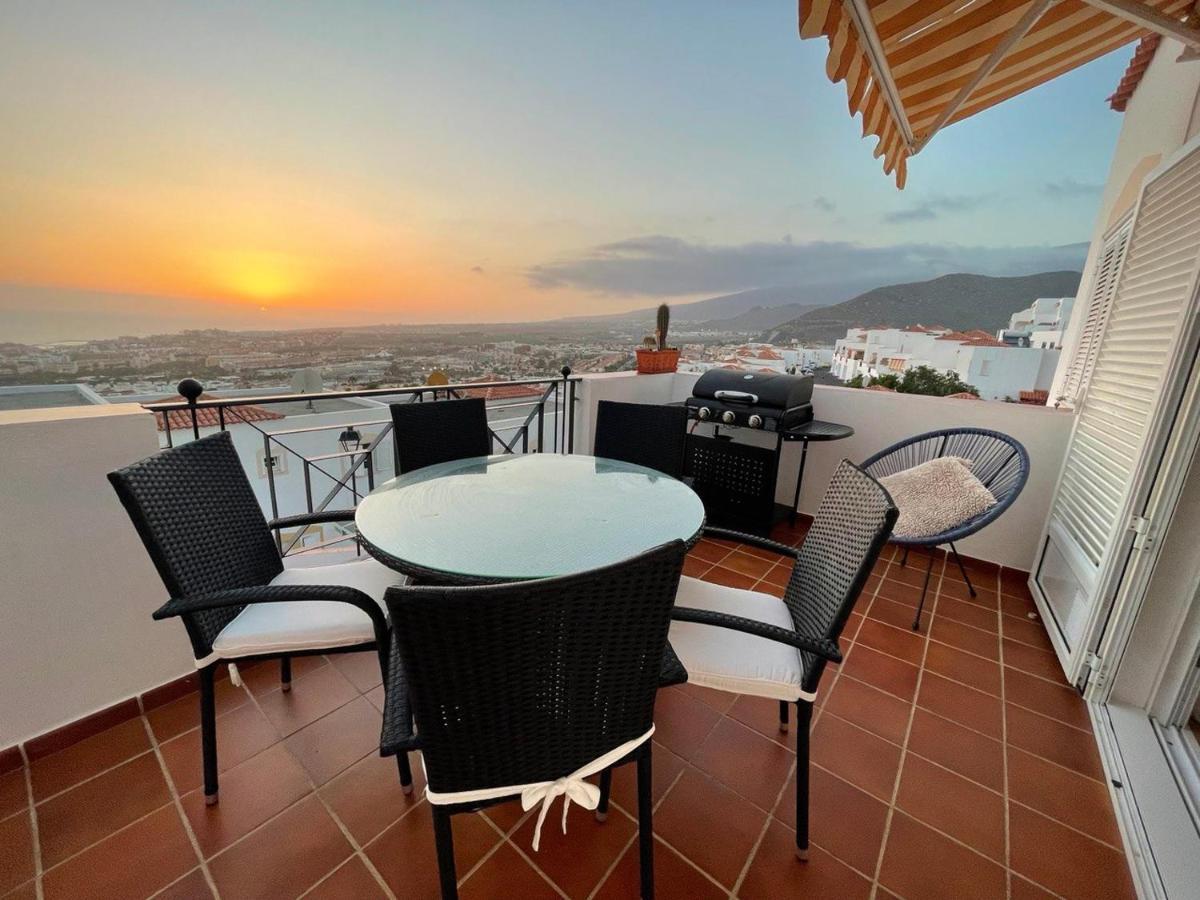 Bellarosa Sunset Ocean View In With Airco, Garage * Costa Adeje (Tenerife)